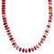 Oyster Shell And Sterling Silver American Indian Bead Necklace BX116315